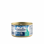 Exclusion Mediterraneo Mono Protein konservuotas pa&scaron;aras sterilizuotoms katėms su tunu 85