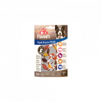 8in1 Flavours trigubo skonio žiedai skanėstai &scaron;unims, XS/S, 80 g