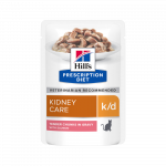 Hill's PD Feline k/d Salmon (katėms inkstų ligoms su la&scaron;i&scaron;a) 12x85 g