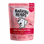 BARKING HEADS Beef Waggington Konservai &Scaron;unims Su Jautiena 300g 10 vnt.