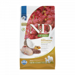 FARMINA N-D QUINOA - DOG Dry SKIN-COAT Quail-Coconut ADULT MED-MAX 2,5 kg