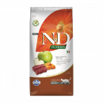 FARMINA N-D PUMPKIN - CAT Dry Venison-Apple ADULT 5 kg