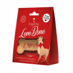 DoggyeBag LOVE BONE Sausainis-kaulas 10x4.8x1.2cm 30g