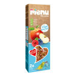 Comfy Menu skanėstai su vaisiais banguotosioms papūgėlėms 90g