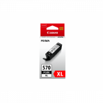Canon PGI-570PGBK XL Black/Juoda ra&scaron;alinio spausdintuvo ra&scaron;alo kasetė, didelės talpos, 22 ml