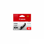 Canon CLI-571BK XL Black/Juoda ra&scaron;alinio spausdintuvo ra&scaron;alo kasetė, didelės talpos, 11 ml