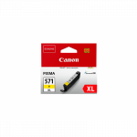Canon CLI-571Y XL Yellow/Geltona ra&scaron;alinio spausdintuvo ra&scaron;alo kasetė, didelės talpos, 11 ml