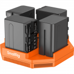 SmallRig Fotoaparato baterijų ir įkroviklio rinkinys NP-F970