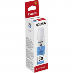 Canon GI-50C Cyan/Žydra ra&scaron;alinio spausdintuvo ra&scaron;alo kasetė, 70 ml
