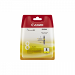 Canon CLI-8Y Yellow/Geltona ra&scaron;alinio spausdintuvo ra&scaron;alo kasetė, 14 ml