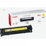 Canon 716Y Yellow/Geltona lazerinio spausdintuvo tonerio kasetė, 1500 psl.