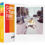 Polaroid Fotoplok&scaron;telės Color Film i-Type, spalvotos, su baltais rėmeliais, 8 vnt.