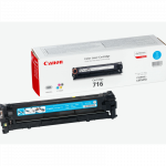 Canon 716C Cyan/Mėlyna lazerinio spausdintuvo tonerio kasetė, 1500 psl.