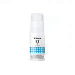 Canon GI-53C Cyan/Žydra ra&scaron;alinio spausdintuvo ra&scaron;alo kasetė, 60 ml