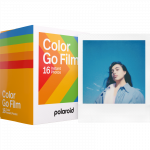 Polaroid Fotoplok&scaron;telės Go Film, spalvotos, su baltais rėmeliais, 16 vnt.