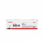 Canon 045H M Magenta/Purpurinė lazerinio spausdintuvo tonerio kasetė, didelės talpos, 2200 psl.