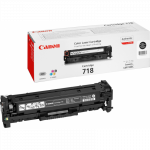 Canon 718BK Black/Juoda lazerinio spausdintuvo tonerio kasetė, 3400 psl.