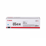 Canon 054H C Cyan/Mėlyna lazerinio spausdintuvo tonerio kasetė, didelės talpos, 2300 psl.