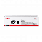 Canon 054H BK Black/Juoda lazerinio spausdintuvo tonerio kasetė, didelės talpos, 3100 psl.