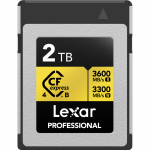 Lexar Atminties kortelė CFexpress 4.0 Pro Gold R3600/W3300, 2TB