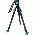 Sirui Trikojis Pro Video Tripod Kit Rapid SVT-75 Lite + Fluid Head SVH15