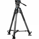 Sirui Trikojis su video galva Pro Kit Rapid SVS75+VHS10, anglies pluo&scaron;to