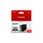 Canon PGI-1500BK XL Black/Juoda ra&scaron;alinio spausdintuvo ra&scaron;alo kasetė, didelės talpos, 34.7 ml