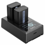 SmallRig Fotoaparato baterijų ir įkroviklio rinkinys NP-FW50