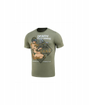 M-Tac T-Shirt Delivery Service Mar&scaron;kinėliai su dronų motyvais