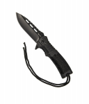 Mil-Tec One-Hand Knife Paracord w/ Fire Starter Sulankstomas i&scaron;gyvenimo peilis