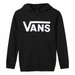 VANS CLASSIC PO HOODIE BOYS Black white