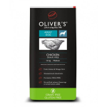 Oliver's Chicken Grain Free Small sausas pa&scaron;aras su vi&scaron;tiena &scaron;unims, 4 kg