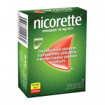 nicorette invisipatch 15mg/16val. transderminis pleistras N7