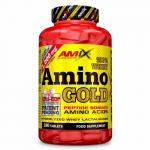 Amino Whey Gold Hidrolizuotas i&scaron;rūgų proteinas 180 kapsulių