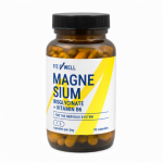 Magnesium Maisto papildas su magnio bisglicinatu ir vitaminu B6 90 kapsulių