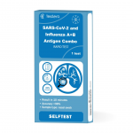 Kombinuotasis Gripo A/B+SARS-CoV-2 testas savikontrolei Testera, 1 testas