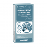 Kombinuotas greitasis antigenų testas SARS-CoV-2 ir gripo A/B + ADV + RSV Testera, 1 vnt.