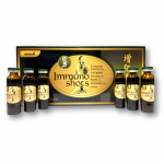IMMUNO SHOTS KORDICEPSO + KULK&Scaron;NĖS + ŽEN&Scaron;ENIO + REISHI GRYBO + EŽIUOLĖS formulė