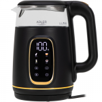Elektrinis virdulys Adler AD 1305BG, 1.7L, temperatūros kontrolė, 2200W
