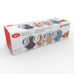 ALPINA prieskonių indelių rinkinys 200 ml, 4 vnt., 8x8x6 cm
