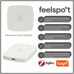 I&scaron;manusis būvio daviklis Feelspot FS-HP01Z Zigbee, Tuya