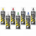 Dažai sandėlio linijoms, 12 flakonų, 500 ml : Dažų spalva - Balta