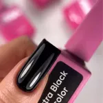 Extra Black Color - Gelinis nagų lakas