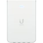 UniFi6 In-Wall. Wall-mounted WiFi 6 access point with a built-in PoE switch.