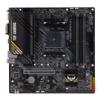 Asus | TUF GAMING A520M-PLUS II | Processor family AMD | Processor socket AM4 | DDR4 DIMM | Memory slots 4 | Supported hard disk