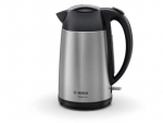 Bosch | Kettle | DesignLine TWK3P420 | Electric | 2400 W | 1.7 L | Stainless steel | 360 rotational base | Stainless steel/Black