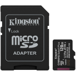 Kingston 128GB microSDXC Canvas Select Plus Gen3 150MB/s A1 Card + Adapter