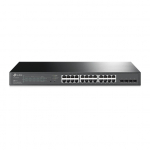 TP-LINK | JetStream 28-Port Gigabit Smart Switch | TL-SG2428P | Web Managed | Rackmountable | SFP ports quantity 4 | PoE+ ports