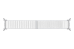 SVL32SWEGEU Fabric Band (S/M) Samsung Galaxy Watch8, White