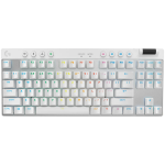 LOGITECH G PRO X TKL LIGHTSPEED Mechanical Gaming Keyboard - WHITE - US INT'L - TACTILE